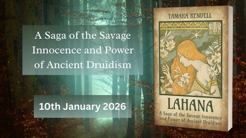 Link to Goodreads book listing. Book cover and blurb: A Saga of the Savage Innocence and Power of Ancient Druidism